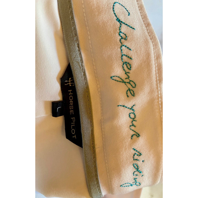 pantalon blanc horse pilot homme