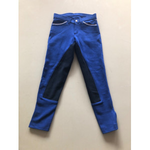 Pantalon bleu roi equilibre taille 12 ans 152 cm