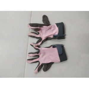 Paires de gants roses Fouganza