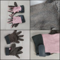 Paires de gants roses Fouganza