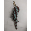 Licol avec longe bleu et marron Padd