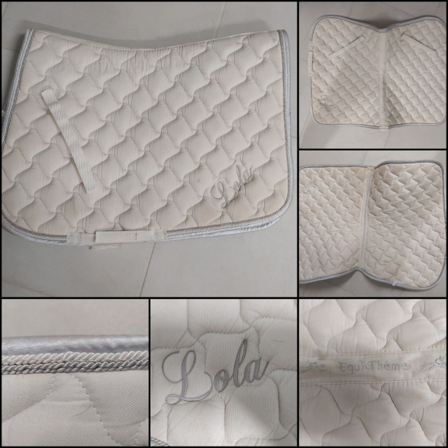 Tapis blanc Equithème