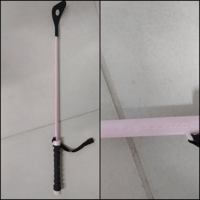 Cravache rose Fouganza