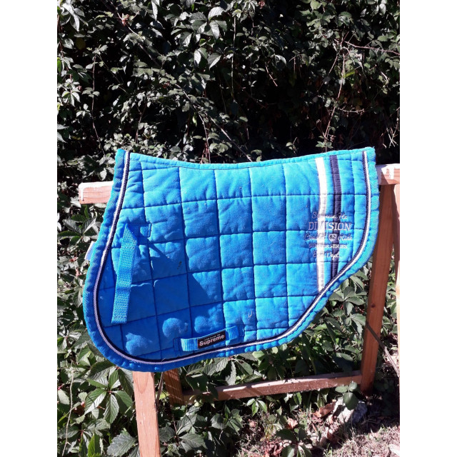 Tapis bleu coupé sport