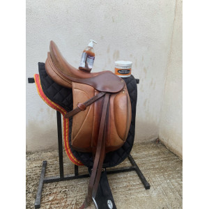 Selle mixte dressage/CSO MARRON Henri de Rivel