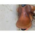 Selle mixte dressage/CSO MARRON Henri de Rivel