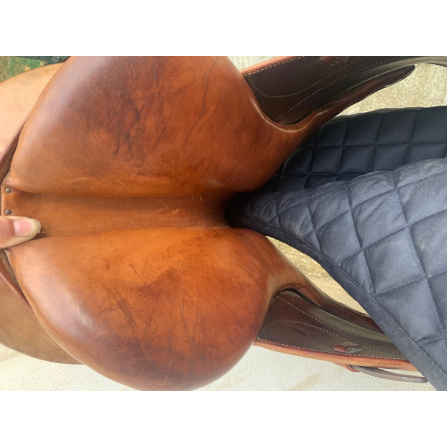 Selle mixte dressage/CSO MARRON Henri de Rivel