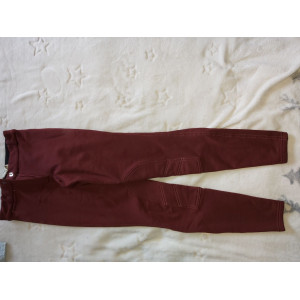 Pantalon bordeaux