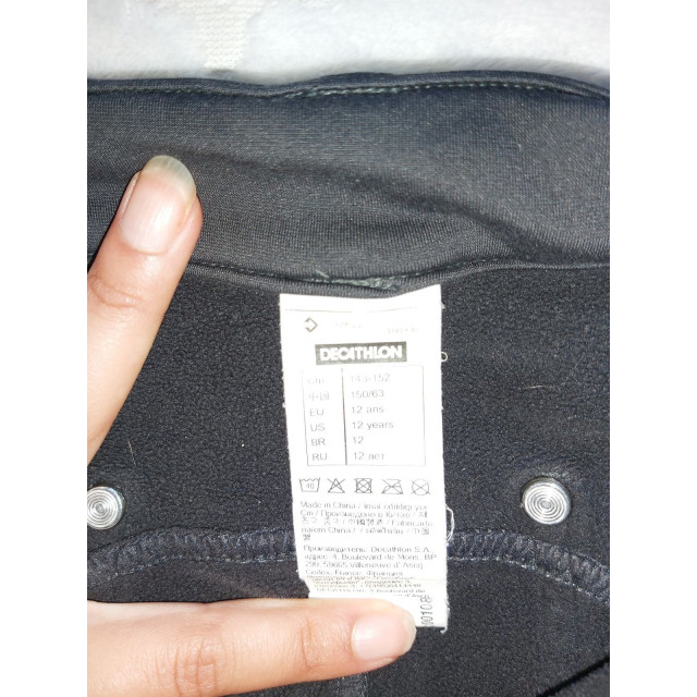 Pantalon gris anthracite