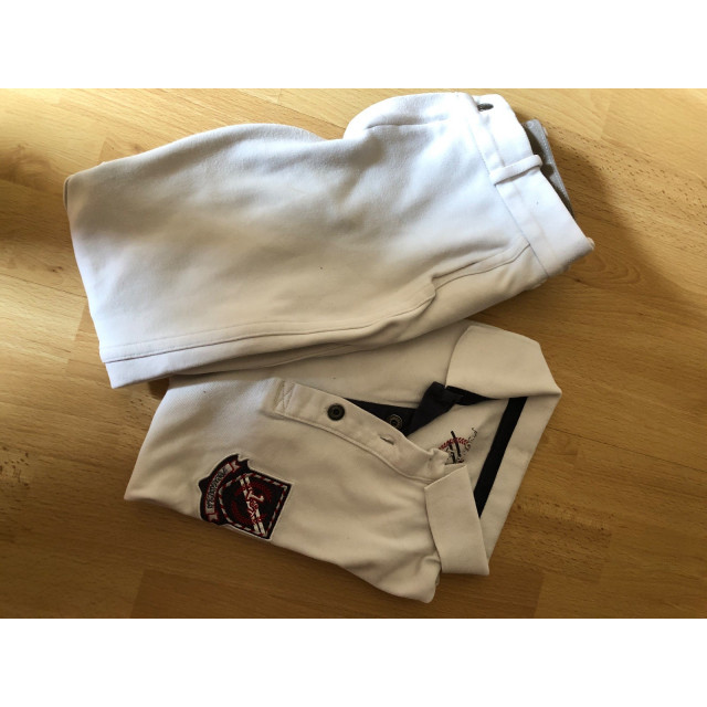 Lot de concours (pantalon et polo) FOUGANZA
