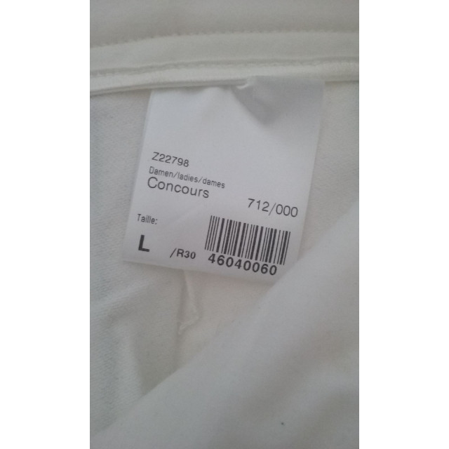 Pantalon de concours Blanc EasyClean Starzup