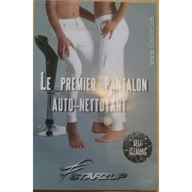 Pantalon de concours Blanc EasyClean Starzup