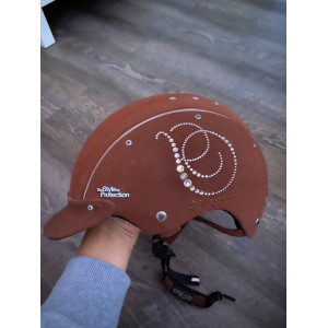 Bombe casco marron