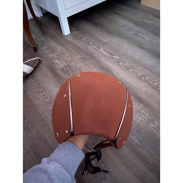 Bombe casco marron