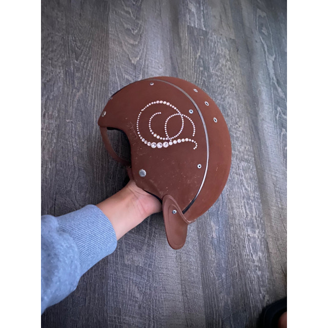 Bombe casco marron
