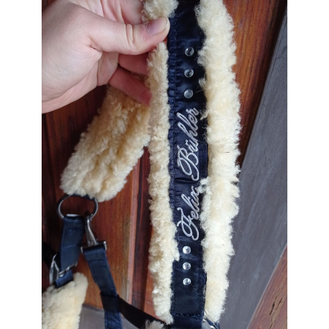 Licol mouton bleu marine