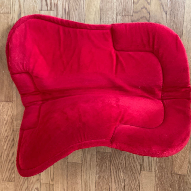 amortisseur fouganza rouge et bleu