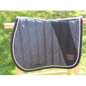 Tapis Fouganza gris chiné t.cheval