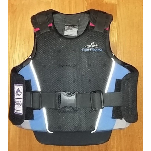 gilet de protection Equitheme taille enfant M