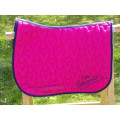 Tapis rose fuschia t.cheval