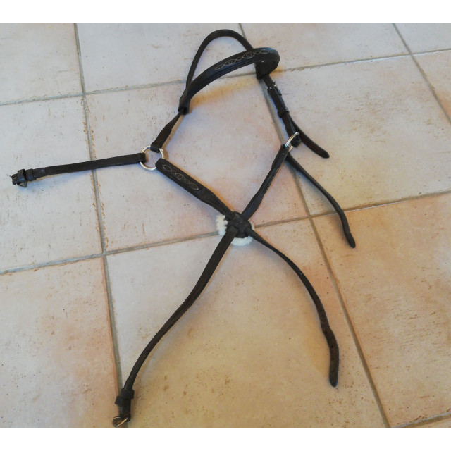 Muserolle croisée avec frontal