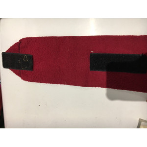 Bande de polo bordeaux taille cheval