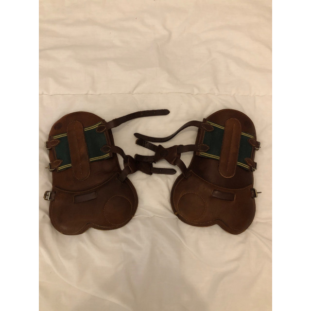 Guêtres cheval cuir