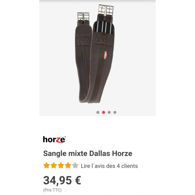 Sangle Horze 125cm