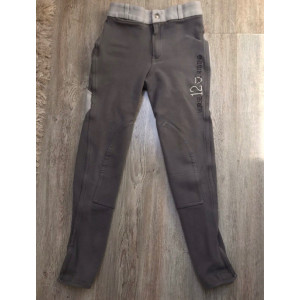 Pantalon d’équitation enfant gris