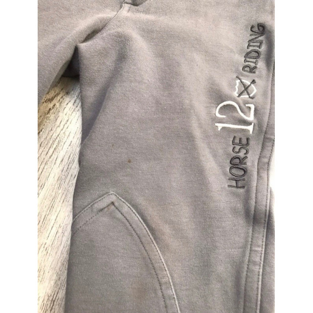 Pantalon d’équitation enfant gris