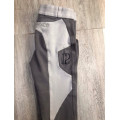 Pantalon d’équitation enfant gris