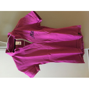 Polo violet horse riding