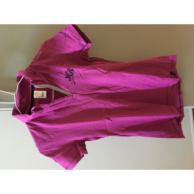 Polo violet horse riding