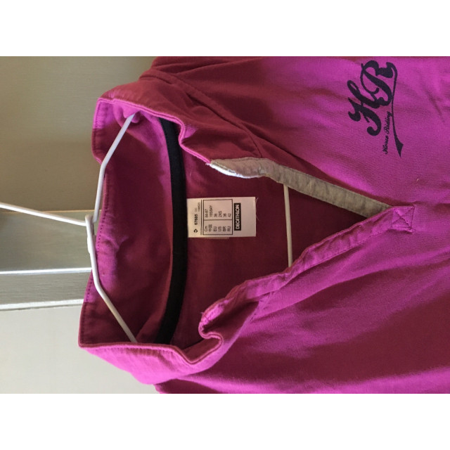 Polo violet horse riding