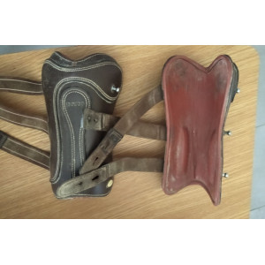 Guêtres en cuir TBE taille COB