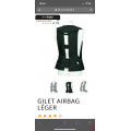 Gilet air bag hit air