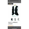 Gilet air bag hit air