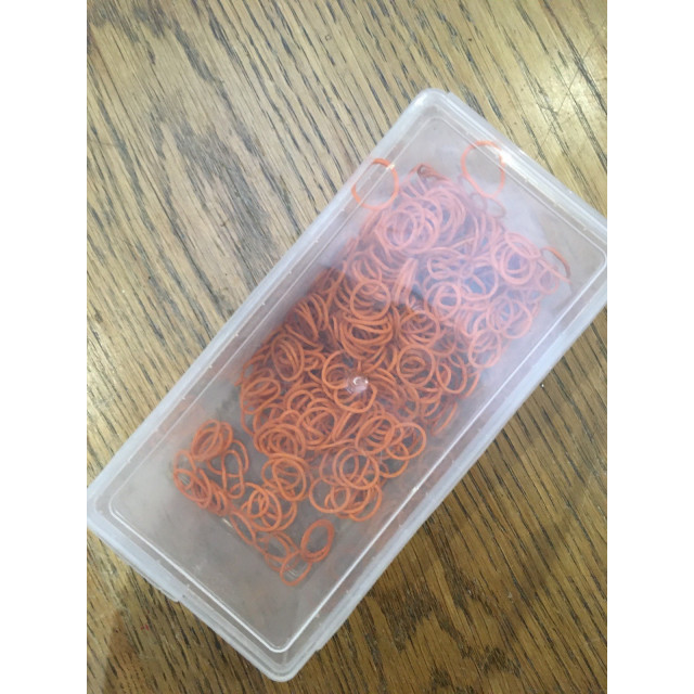 Élastique orange