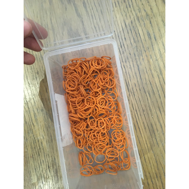 Élastique orange