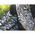 Couverture polaire zèbre