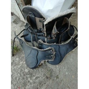 Ensemble guêtres et protèges boulets devoucoux