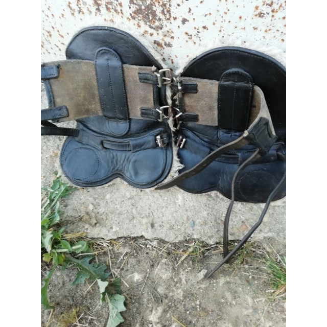 Ensemble guêtres et protèges boulets devoucoux