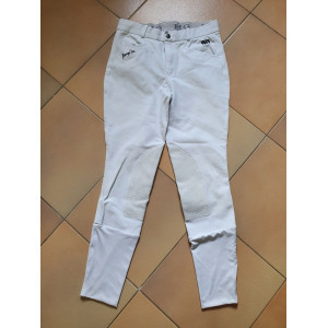 Pantalon blanc Hervé godignon