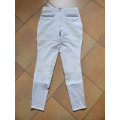 Pantalon blanc Hervé godignon
