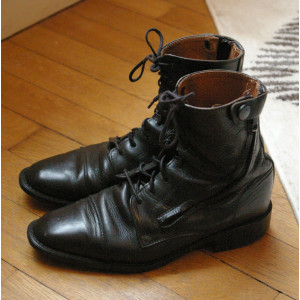 Vends boots équitation (travail et concours), taille 36, noire