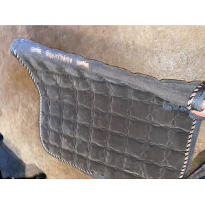 Tapis dressage equithème noir velour