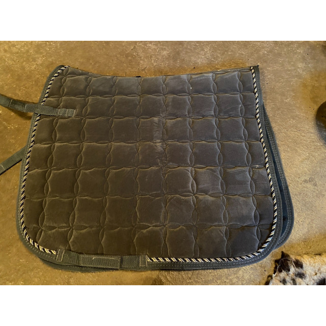 Tapis dressage equithème noir velour