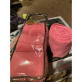 Lot de 4 bandes rose