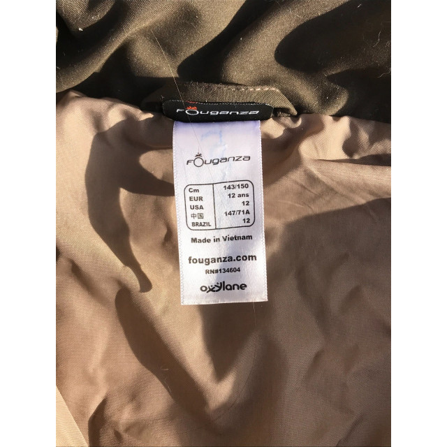 Manteau sans manches 12ans