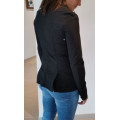 Veste noire Equiline